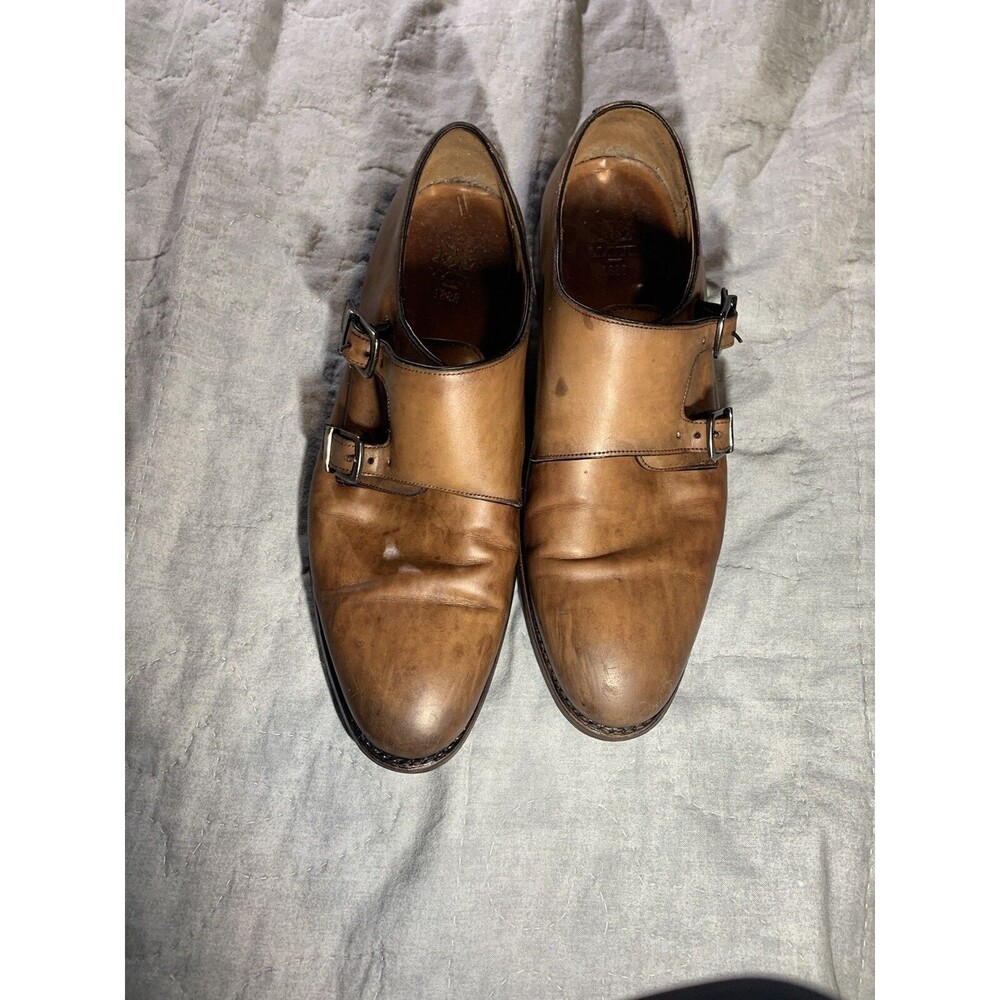 Lloyd Mailand formal shoes amalfi calf Leather cognac 1888 Size 42 Us 8 Mens